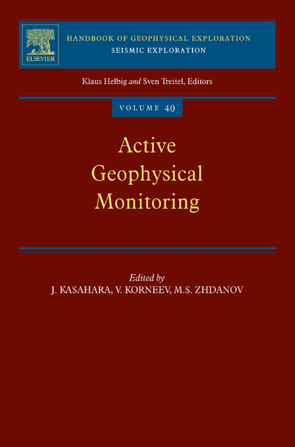 Active Geophysical Monitoring â€“ PDF/EPUB Version Downloadable