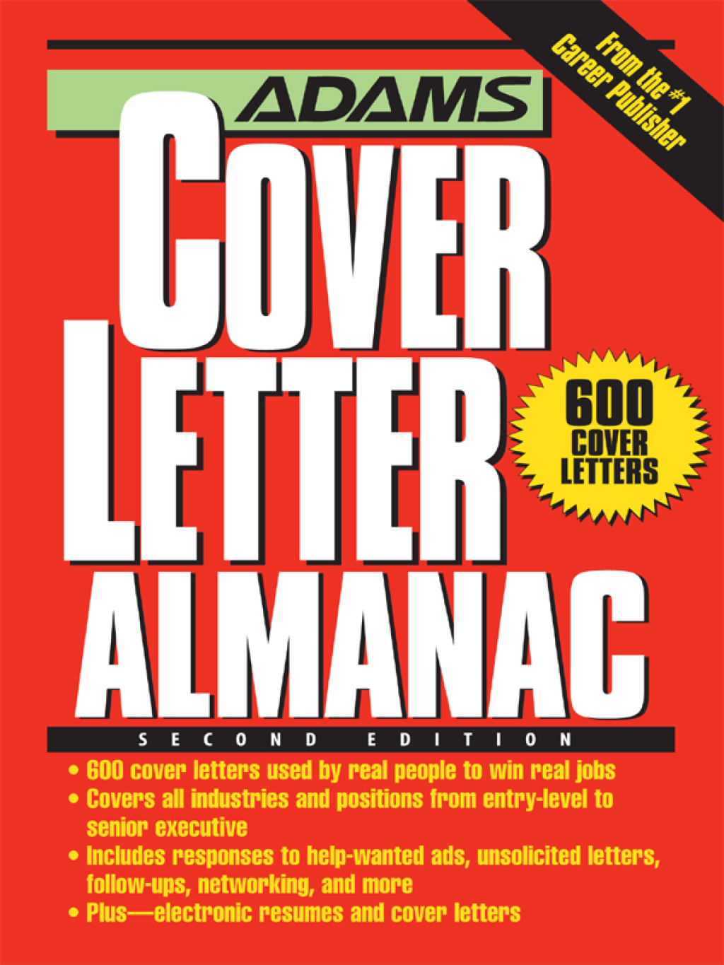 Adams Cover Letter Almanac 2nd Edition - (PDF/EPUB Version)