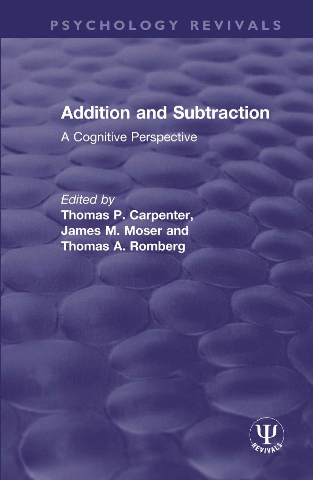 Addition and Subtraction A Cognitive Perspective 1st Edition â€“ PDF/EPUB Version Downloadable