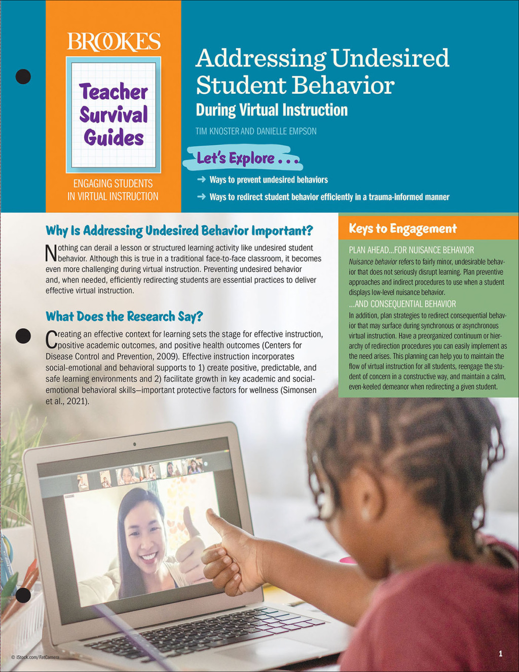 Addressing Undesired Student Behavior During Virtual Instruction 1st Edition - (PDF/EPUB Version)