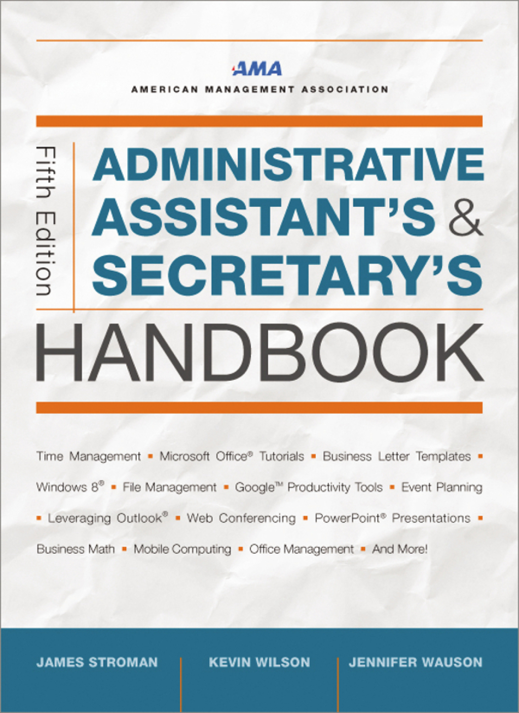 Administrative Assistant's and Secretary's Handbook 5th Edition - (PDF/EPUB Version)