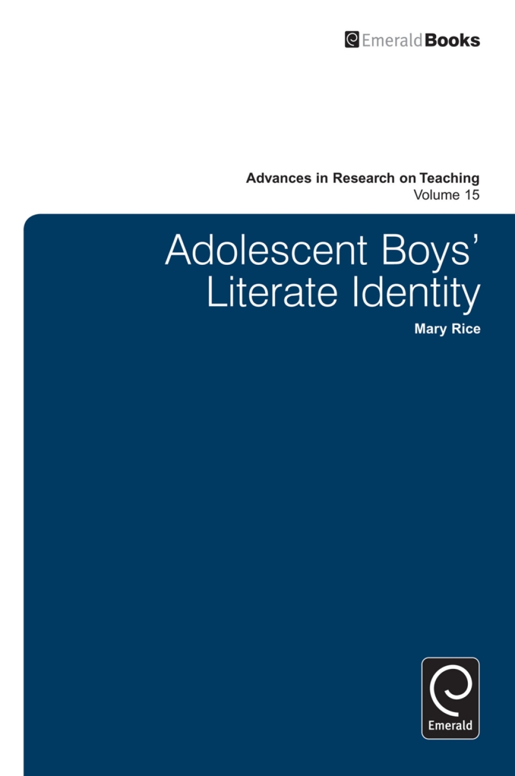 Adolescent Boyâ€™s Literate Identity â€“ PDF/EPUB Version Downloadable