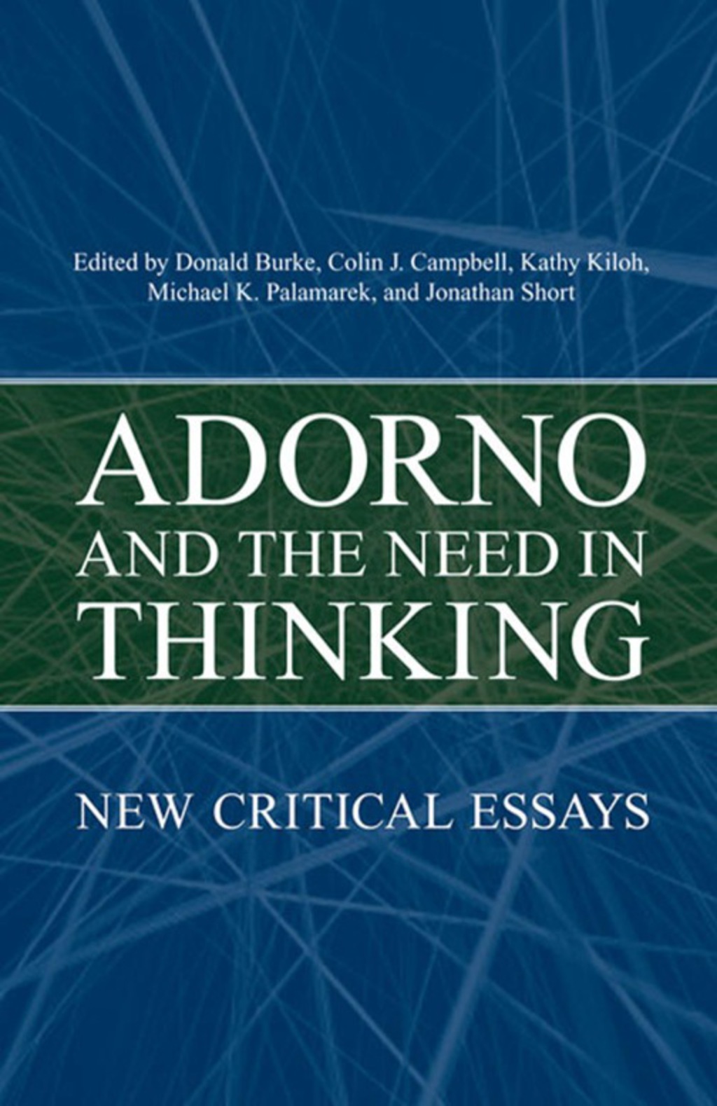 Adorno and the Need in Thinking 1st Edition â€“ PDF/EPUB Version Downloadable