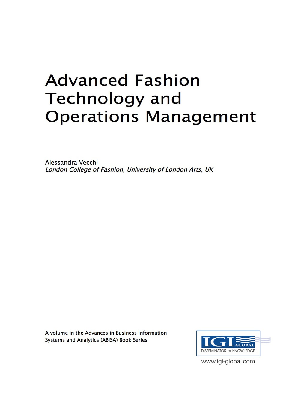 Advanced Fashion Technology and Operations Management – PDF/EPUB Version Downloadable Advanced Fashion Technology and Operations Management – PDF/EPUB Version Downloadable - Image 1
