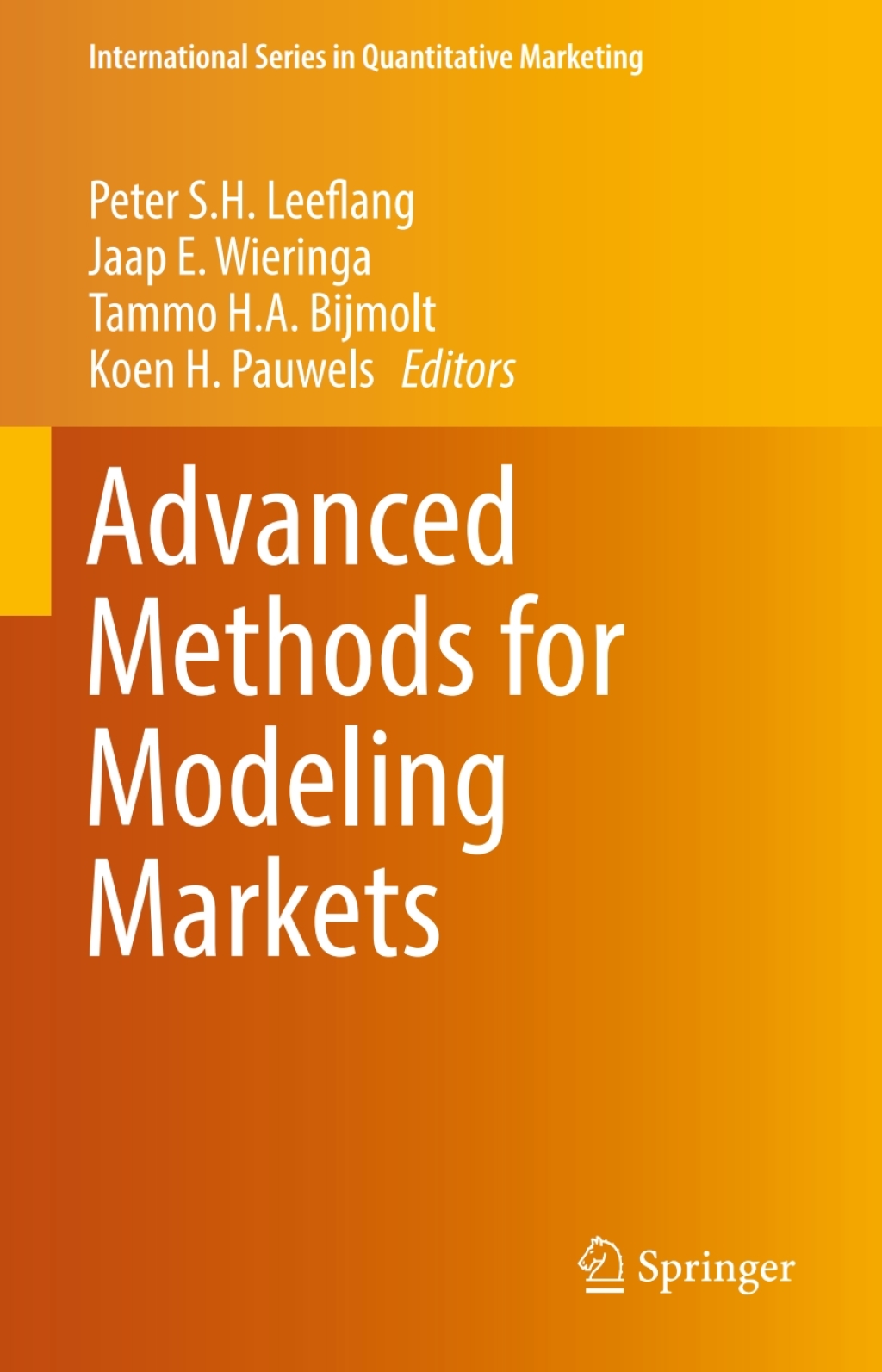 Advanced Methods for Modeling Markets â€“ PDF/EPUB Version Downloadable ...