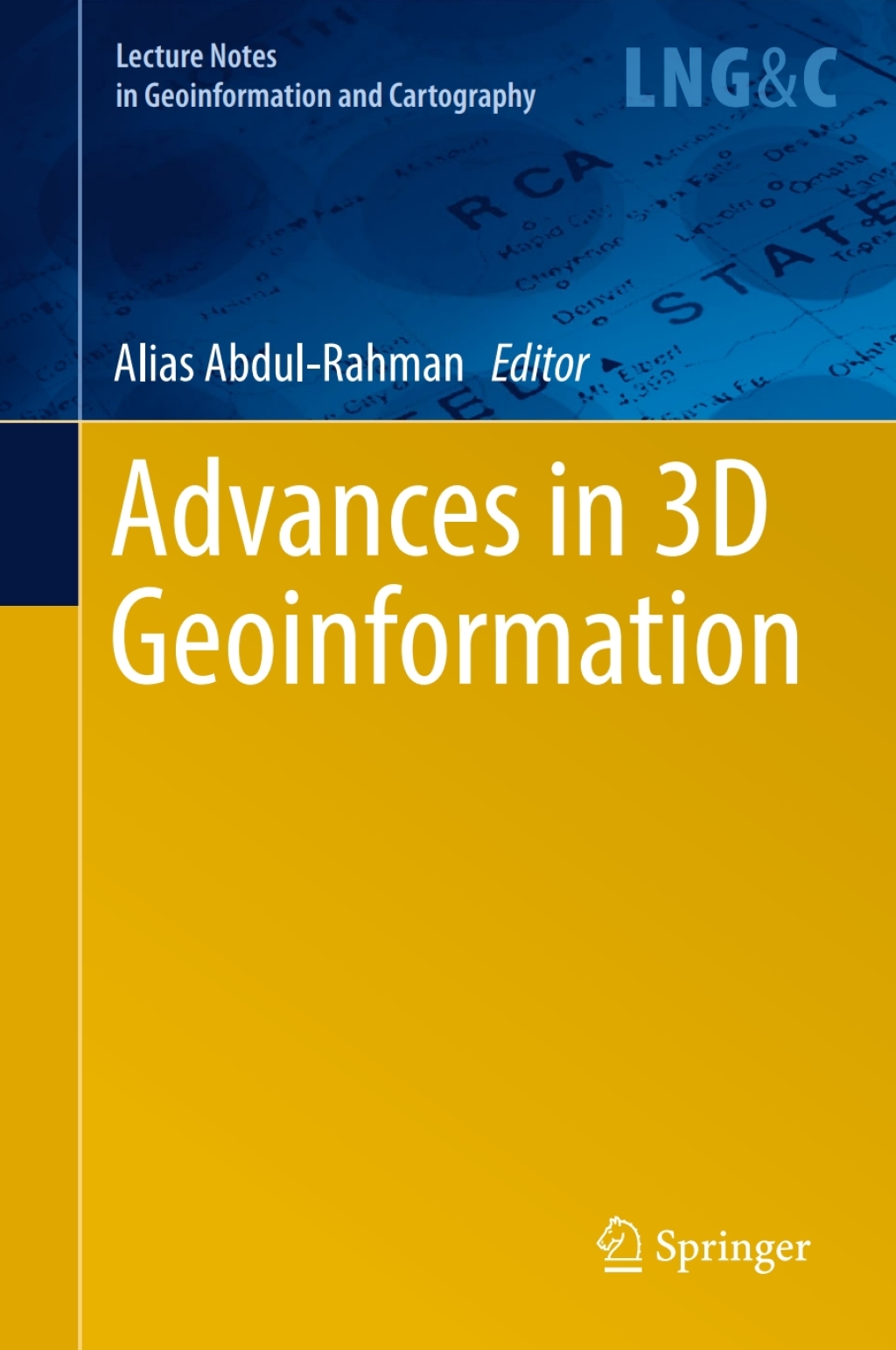 Advances in 3D Geoinformation â€“ PDF/EPUB Version Downloadable