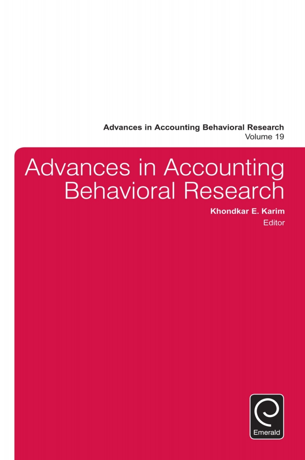 Advances in Accounting Behavioral Research – PDF/EPUB Version Downloadable Advances in Accounting Behavioral Research – PDF/EPUB Version Downloadable - Image 1