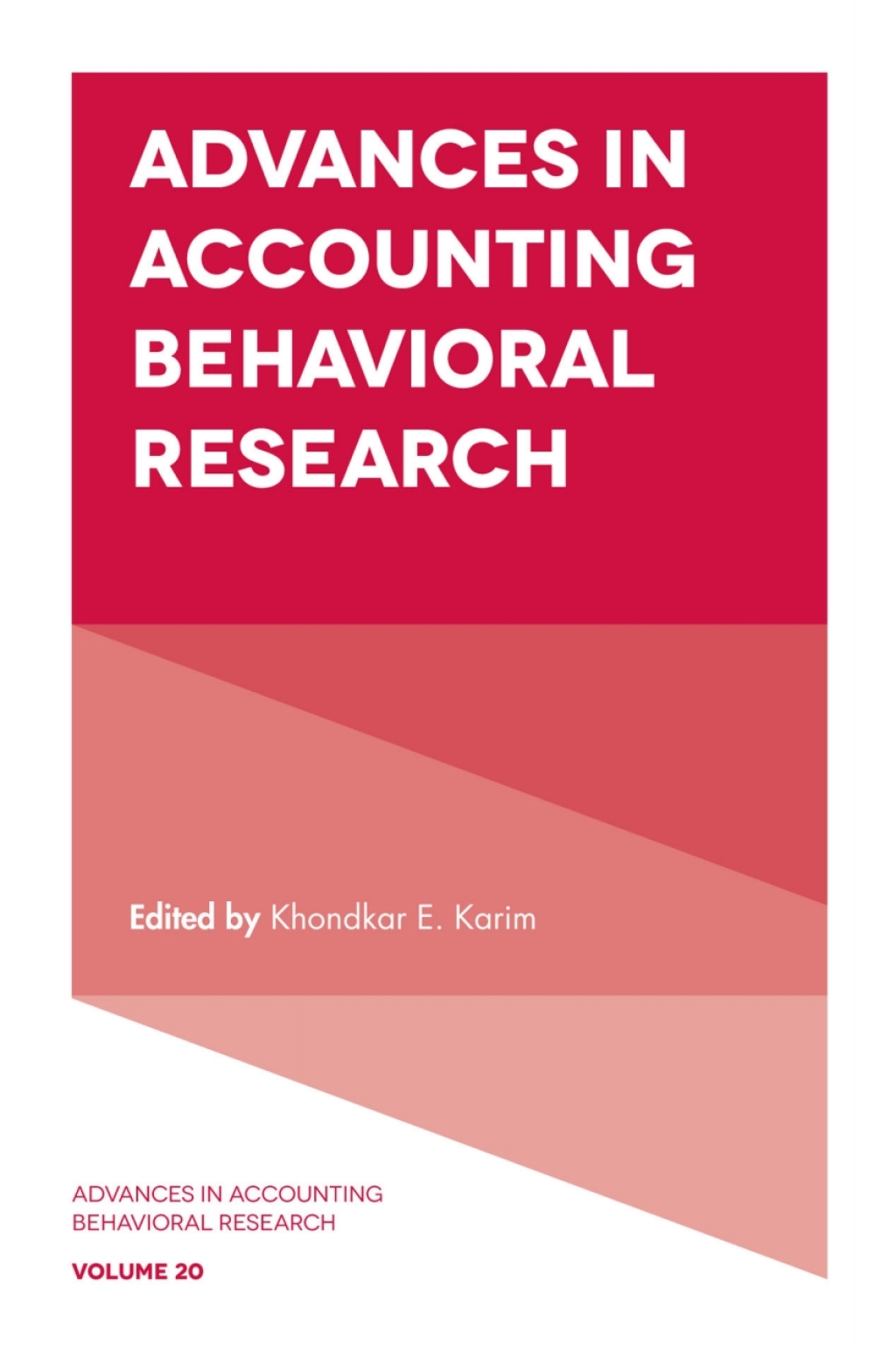 Advances in Accounting Behavioral Research – PDF/EPUB Version Downloadable Advances in Accounting Behavioral Research – PDF/EPUB Version Downloadable - Image 1