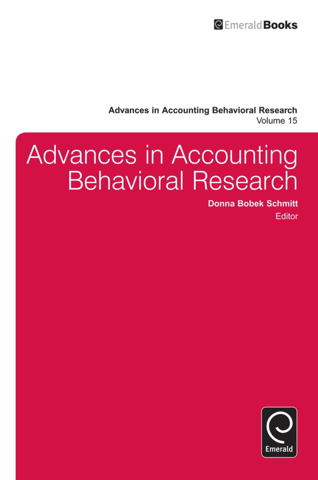 Advances in Accounting Behavioral Research â€“ PDF/EPUB Version Downloadable