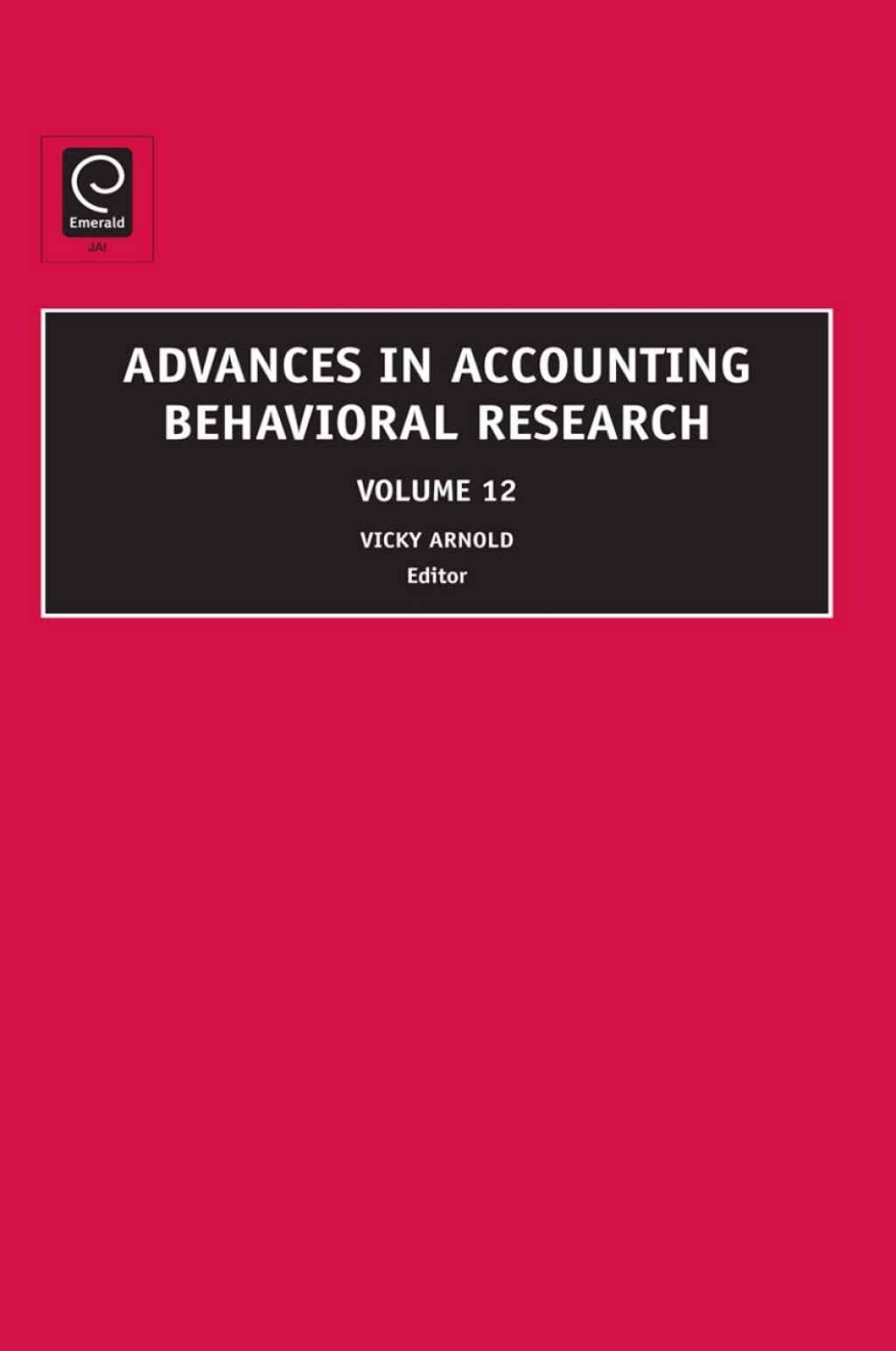 Advances in Accounting Behavioral Research â€“ PDF/EPUB Version Downloadable
