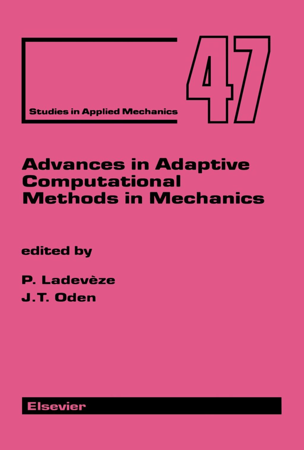 Advances in Adaptive Computational Methods in Mechanics â€“ PDF/EPUB Version Downloadable