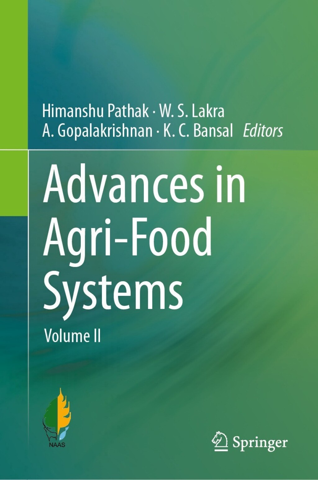 Advances in Agri-Food Systems Volume II â€“ PDF/EPUB Version Downloadable