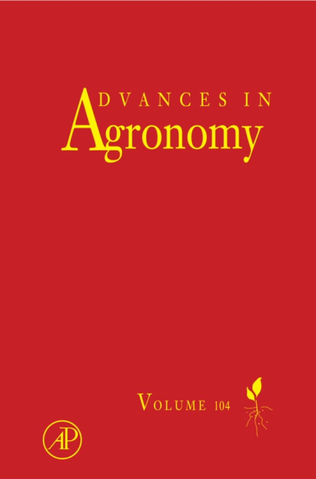 Advances in Agronomy â€“ PDF/EPUB Version Downloadable