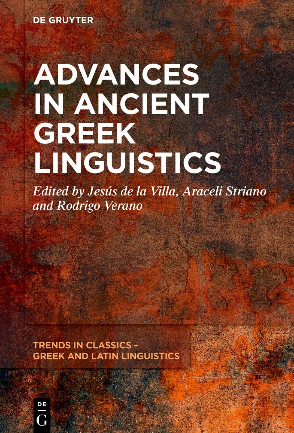 Advances in Ancient Greek Linguistics 1st Edition â€“ PDF/EPUB Version Downloadable