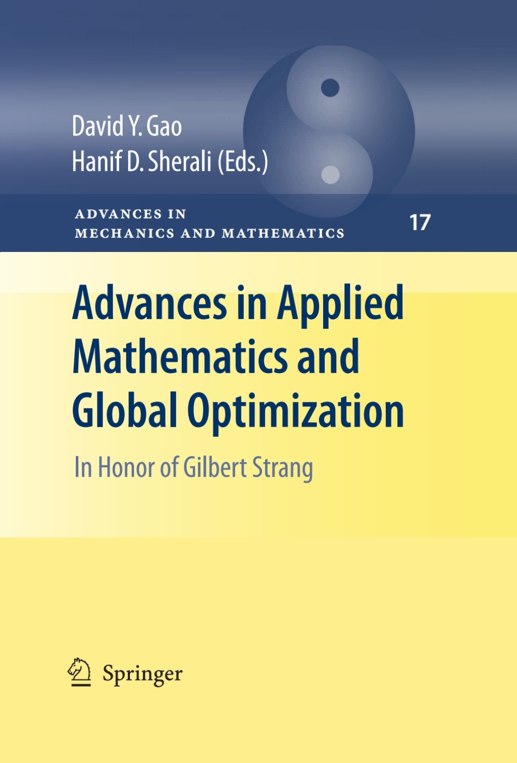 Advances in Applied Mathematics and Global Optimization In Honor of Gilbert Strang 1st Edition â€“ PDF/EPUB Version Downloadable