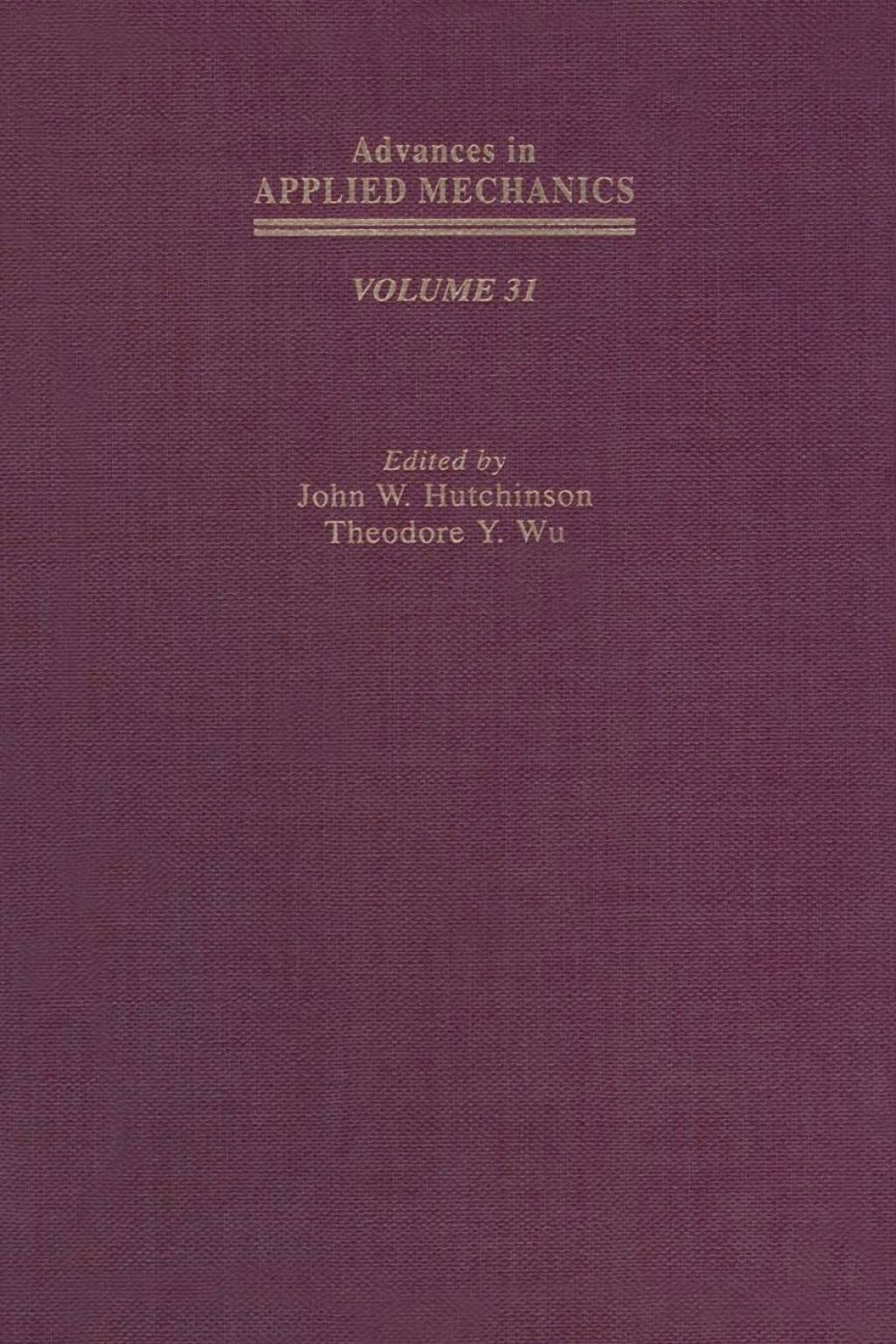 Advances in Applied Mechanics – PDF/EPUB Version Downloadable Advances in Applied Mechanics – PDF/EPUB Version Downloadable - Image 1