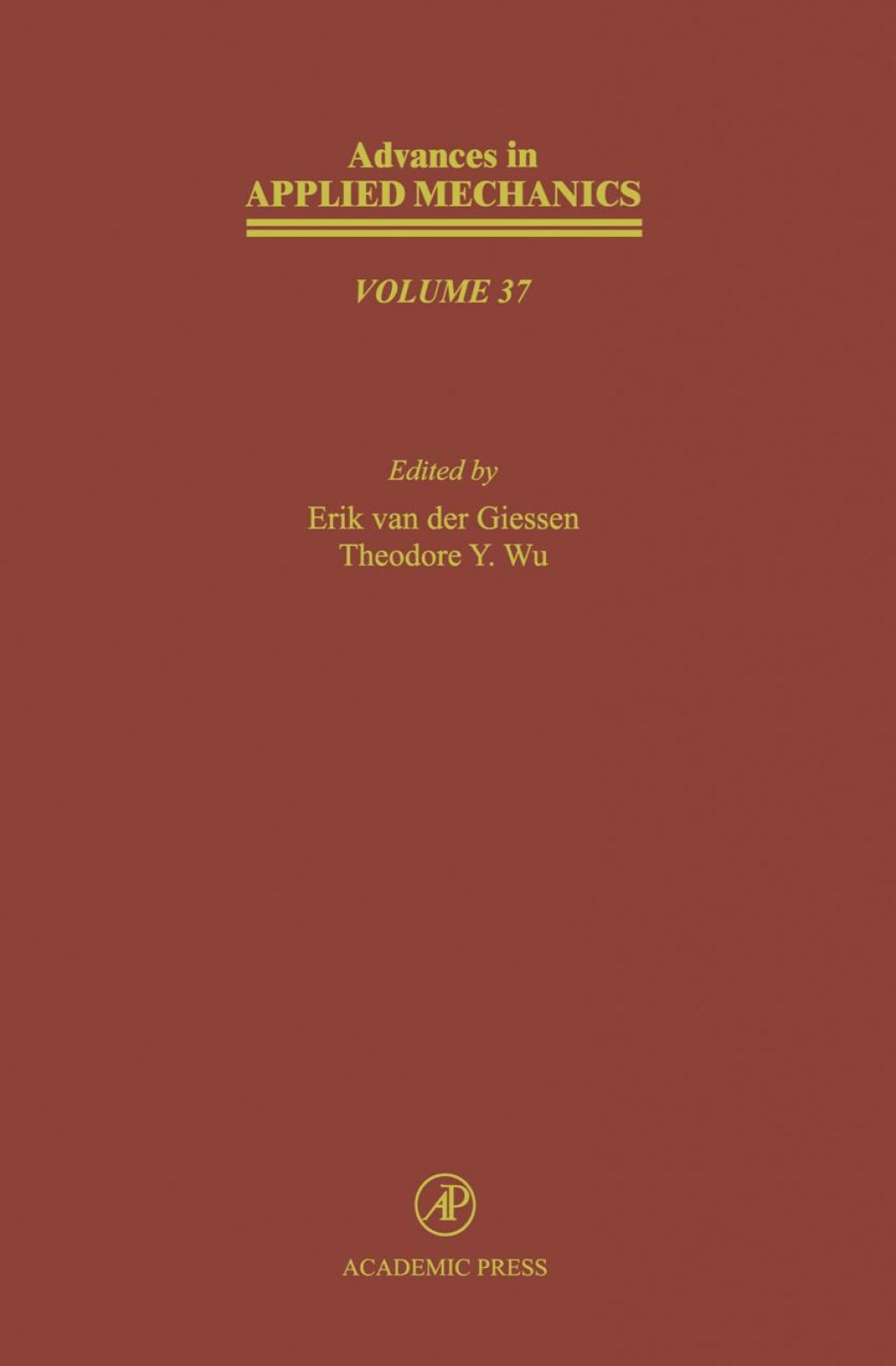 Advances in Applied Mechanics â€“ PDF/EPUB Version Downloadable