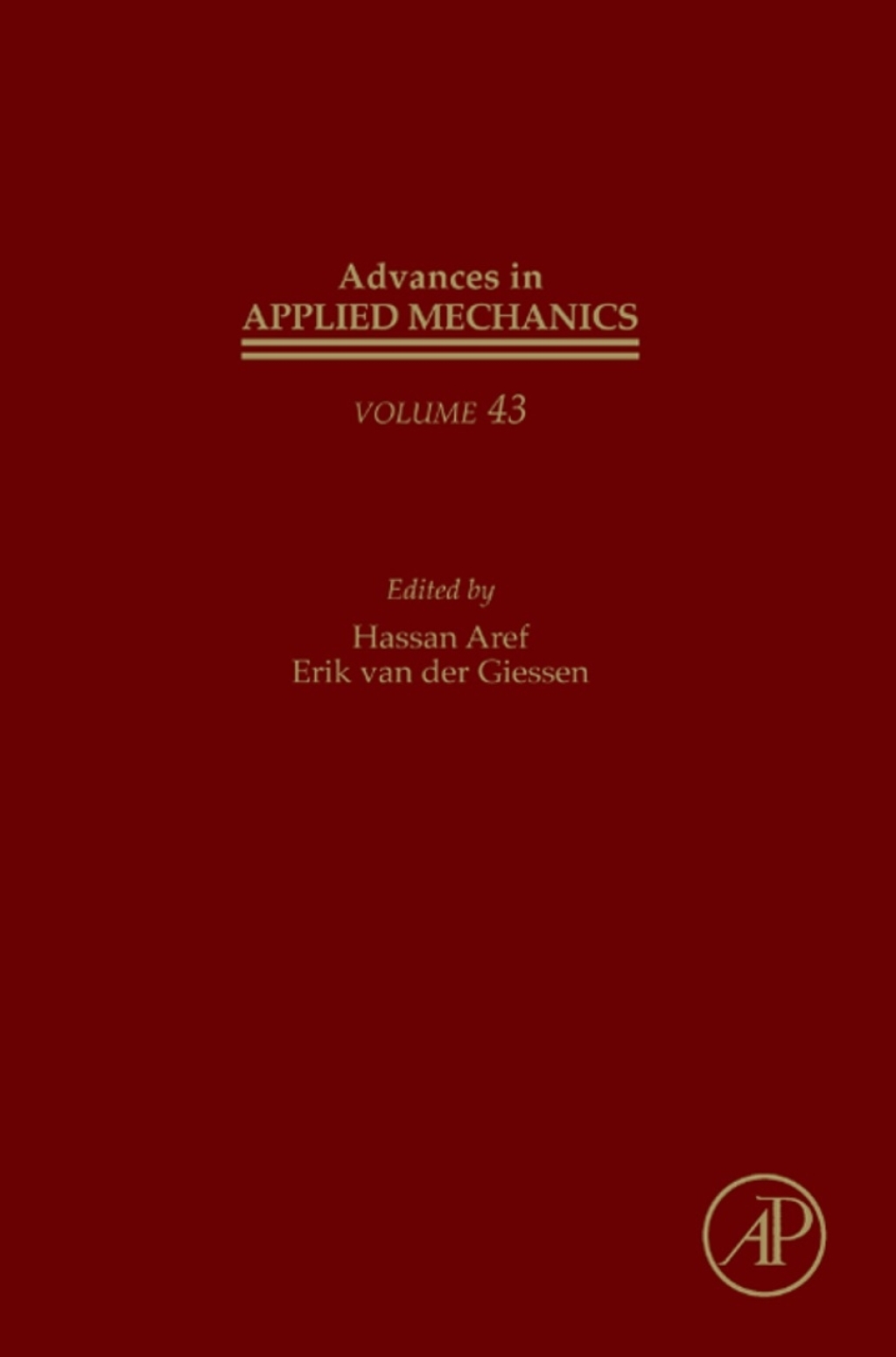 Advances in Applied Mechanics â€“ PDF/EPUB Version Downloadable