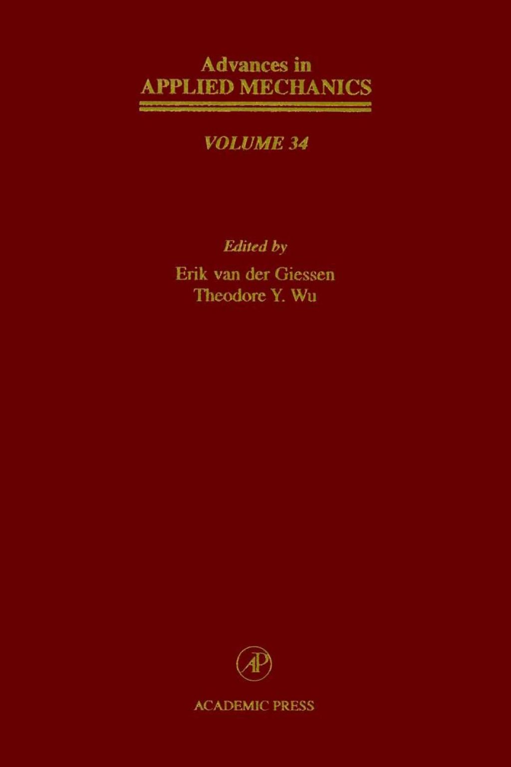 Advances in Applied Mechanics – PDF/EPUB Version Downloadable Advances in Applied Mechanics – PDF/EPUB Version Downloadable - Image 1