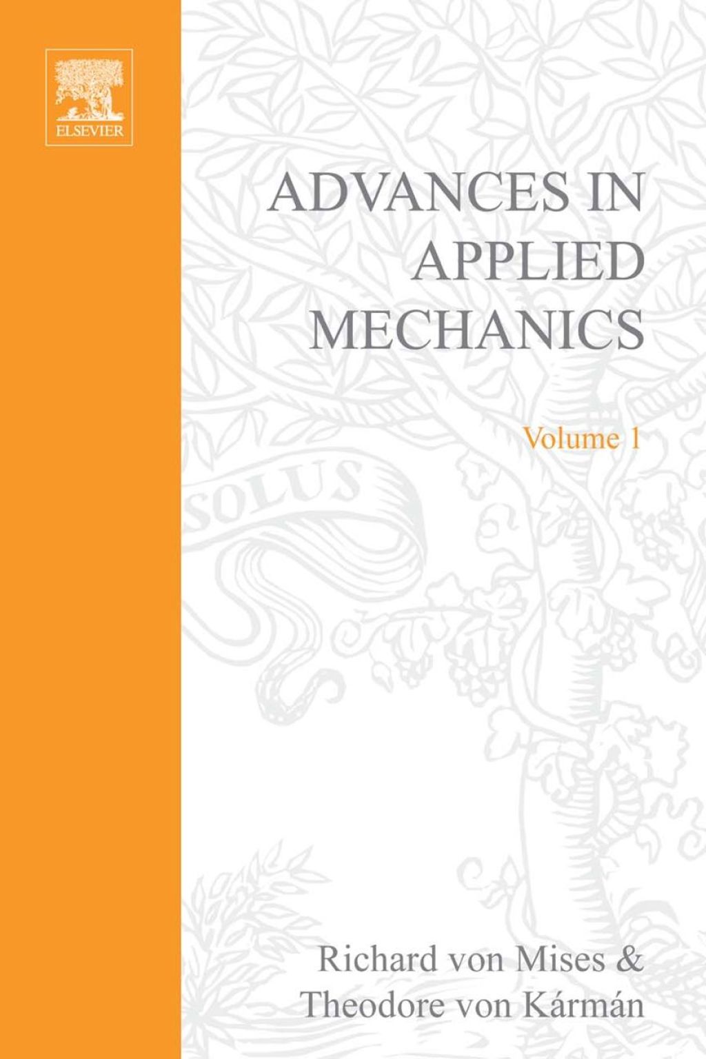 ADVANCES IN APPLIED MECHANICS VOLUME 1  â€“ PDF/EPUB Version Downloadable