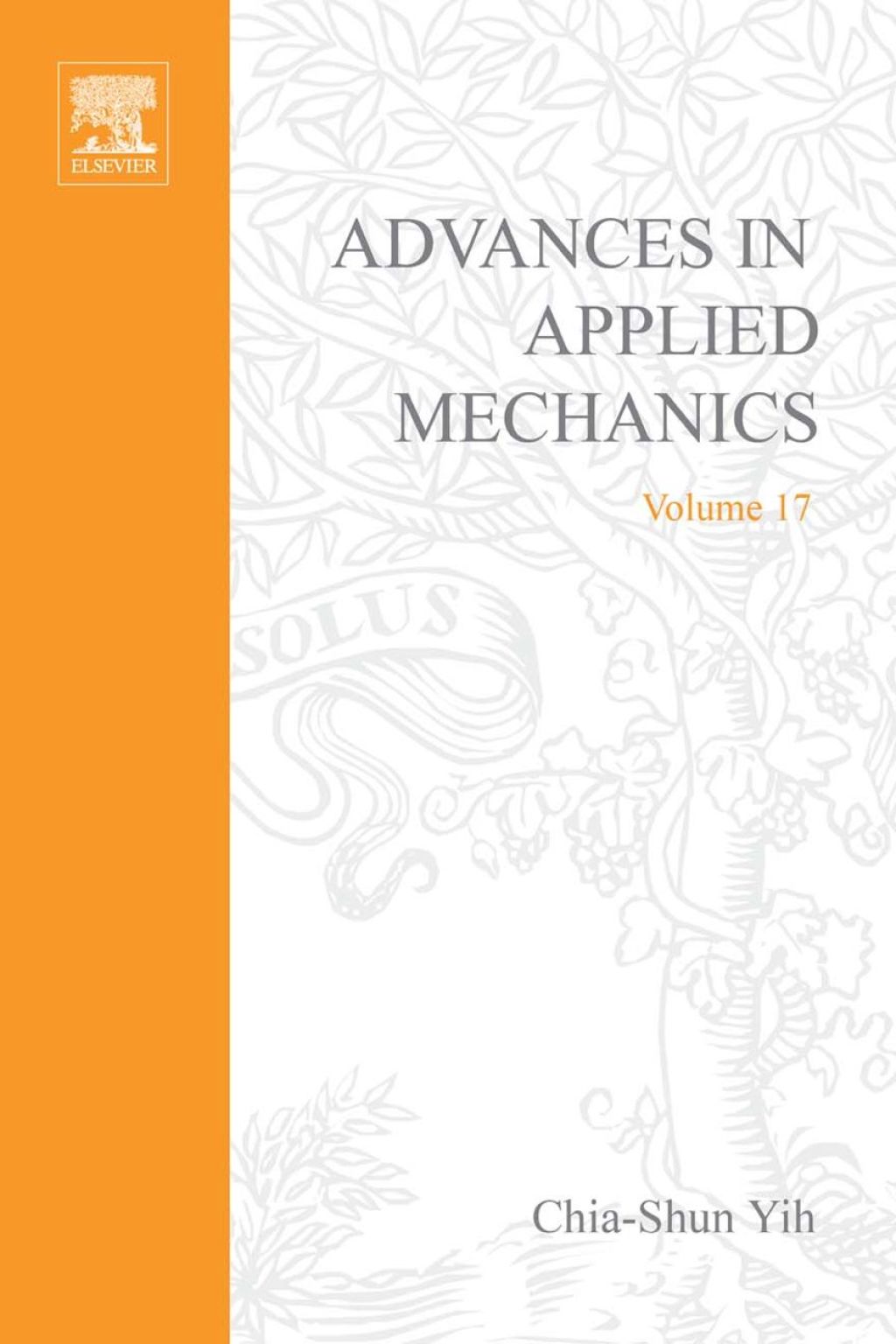 ADVANCES IN APPLIED MECHANICS VOLUME 17  â€“ PDF/EPUB Version Downloadable