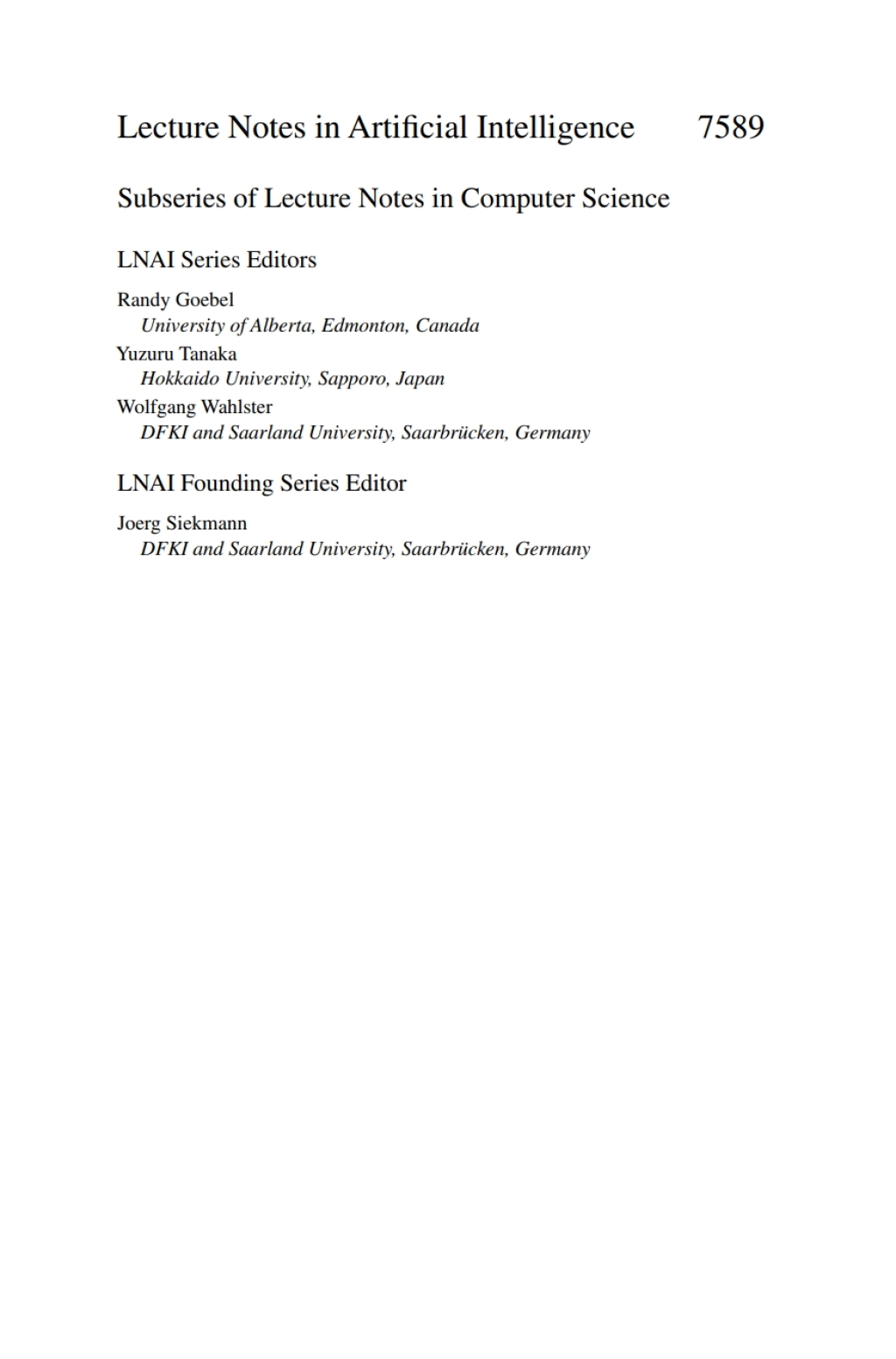 Advances in Artificial Intelligence - SBIA 2012 21st Brazilian Symposium on Artificial Intelligence, Curitiba, Brazil, October 20-25, 2012, Proceedings 1st Edition â€“ PDF/EPUB Version Downloadable