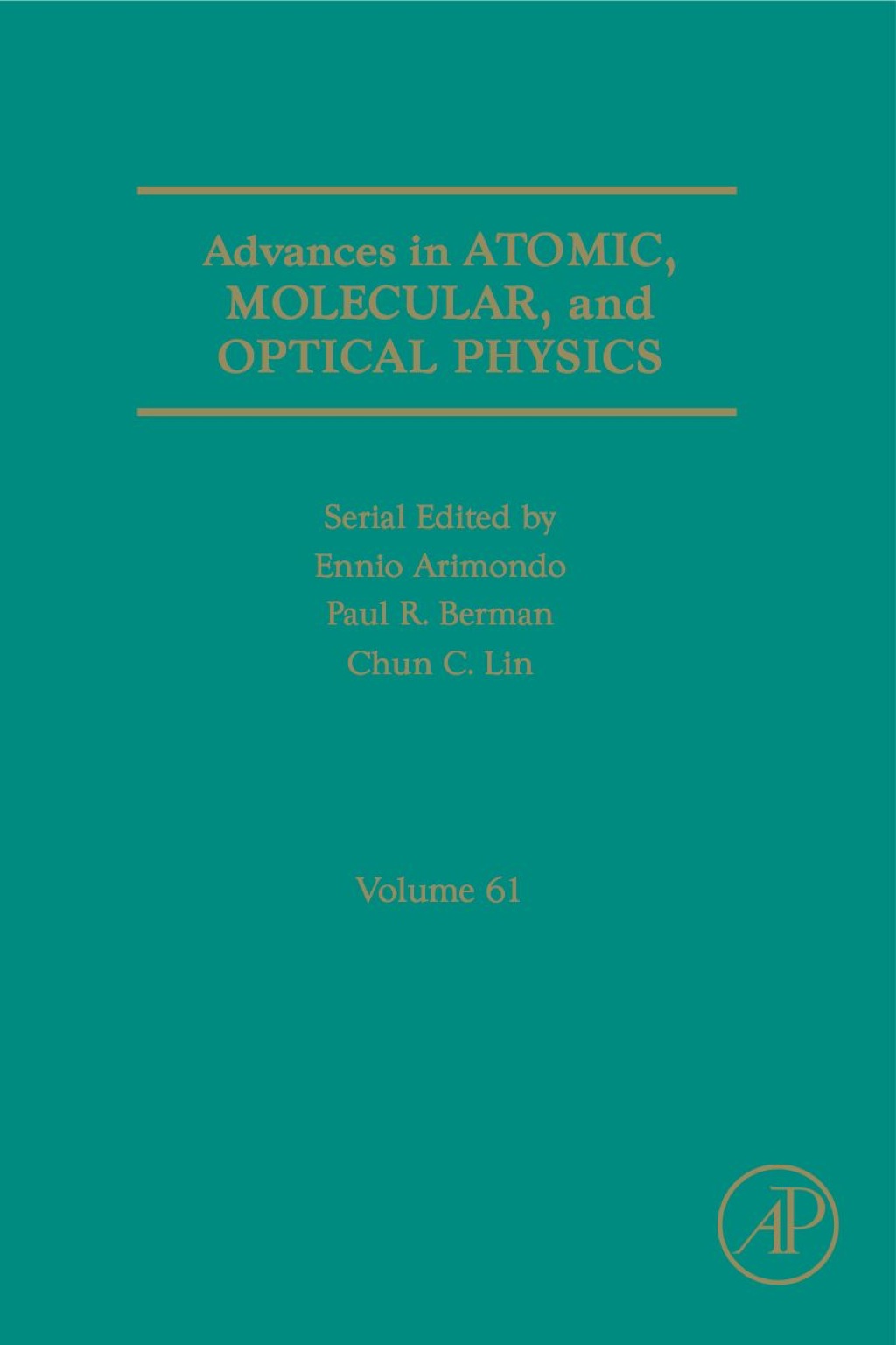 Advances in Atomic, Molecular, and Optical Physics â€“ PDF/EPUB Version Downloadable