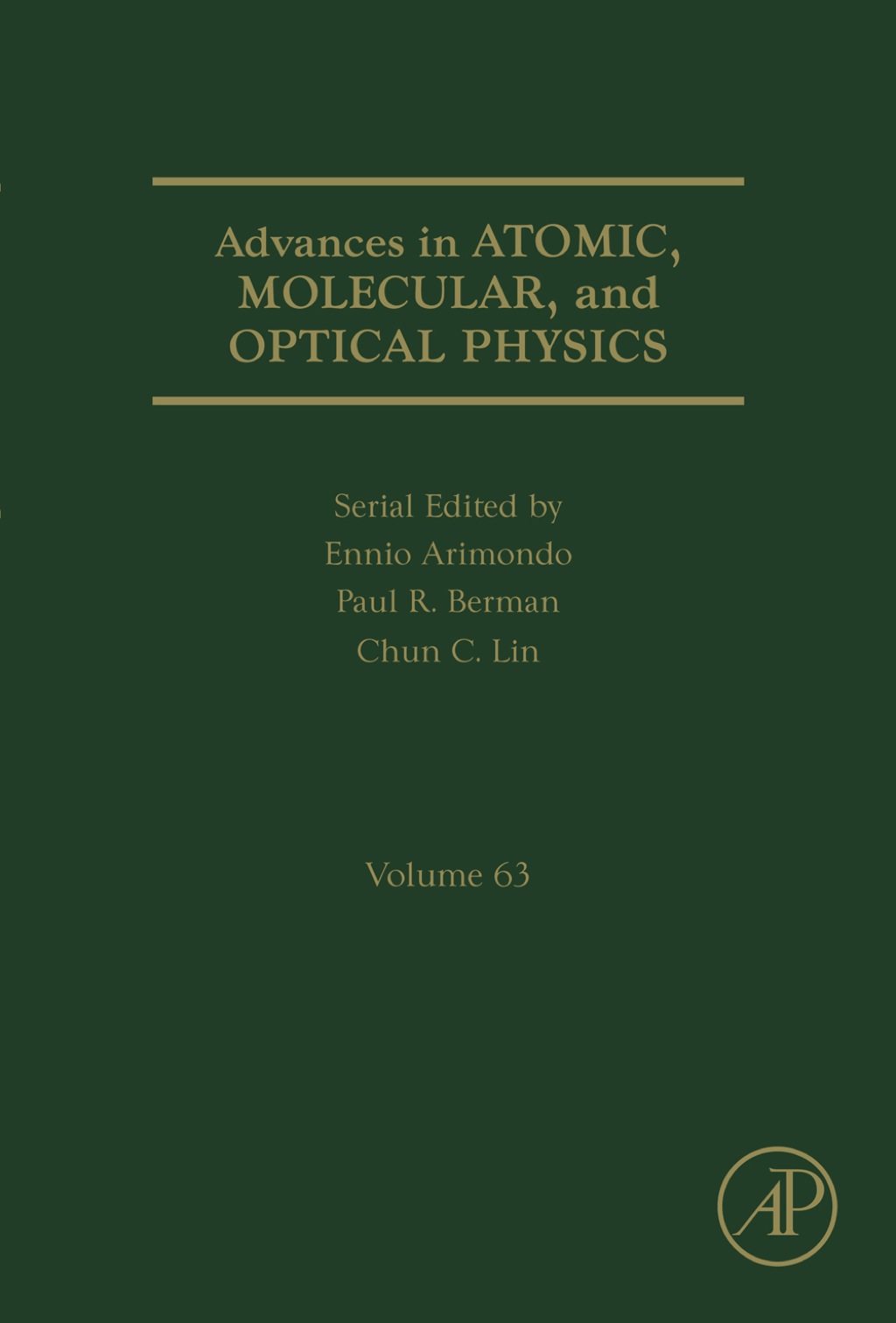 Advances in Atomic, Molecular, and Optical Physics â€“ PDF/EPUB Version Downloadable