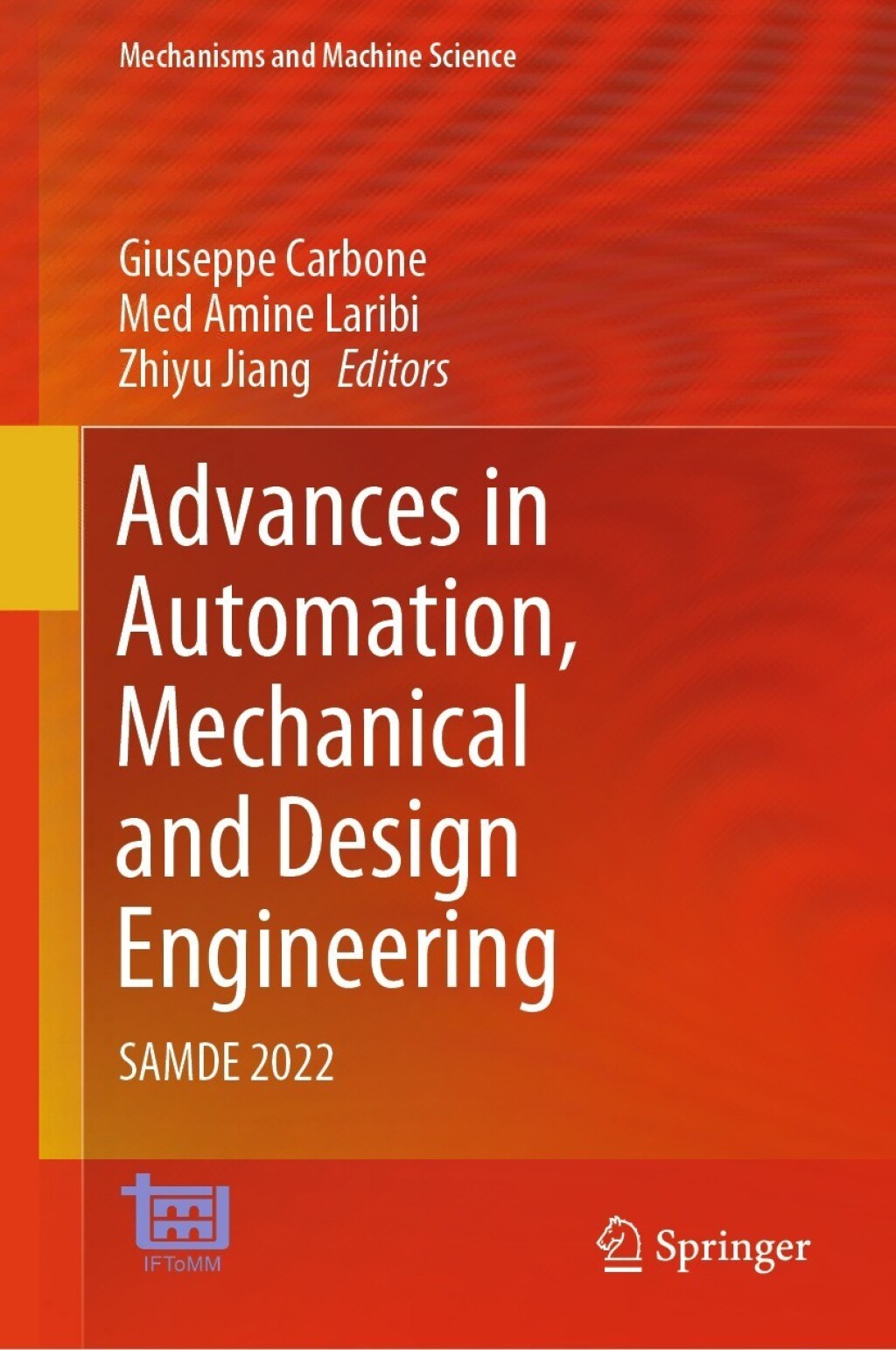 Advances in Automation, Mechanical and Design Engineering SAMDE 2022 â€“ PDF/EPUB Version Downloadable