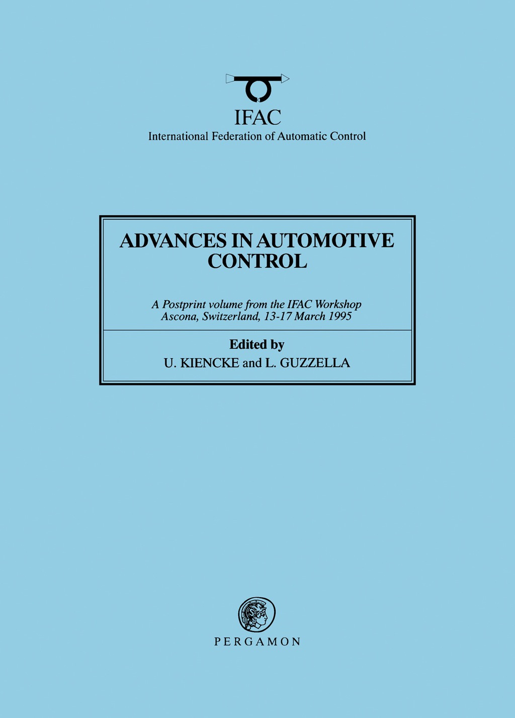 Advances in Automotive Control 1995  â€“ PDF/EPUB Version Downloadable