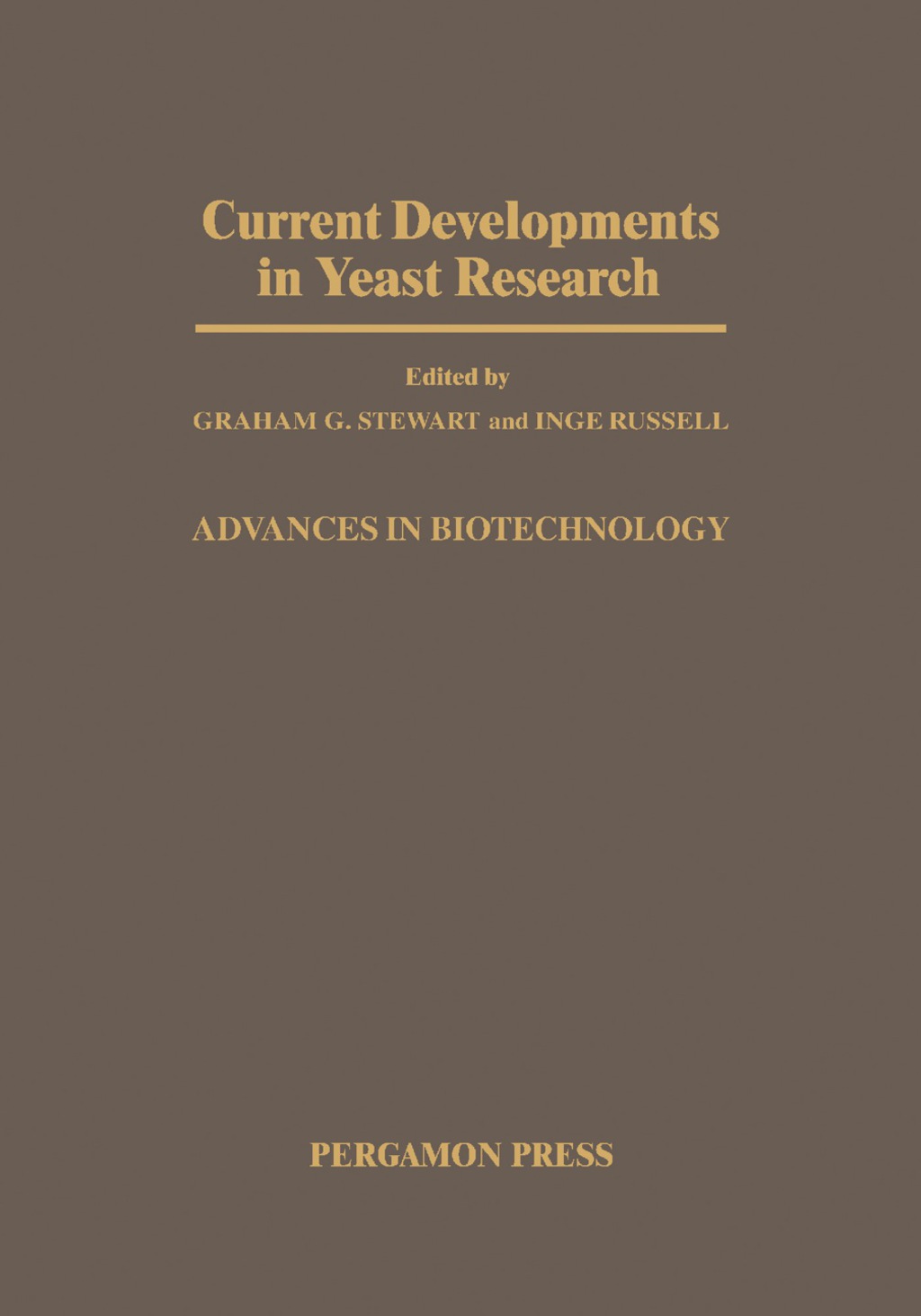 Advances in Biotechnology Proceedings of the Fifth International Yeast Symposium Held in London, Canada, July 20-25, 1980  â€“ PDF/EPUB Version Downloadable