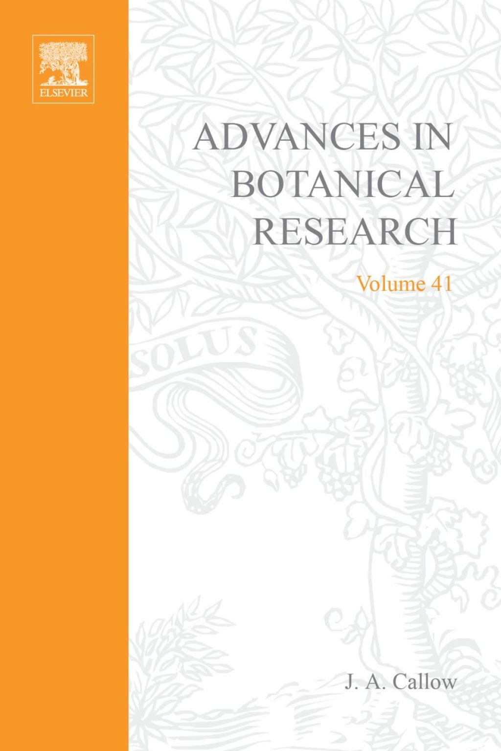 Advances in Botanical Research â€“ PDF/EPUB Version Downloadable