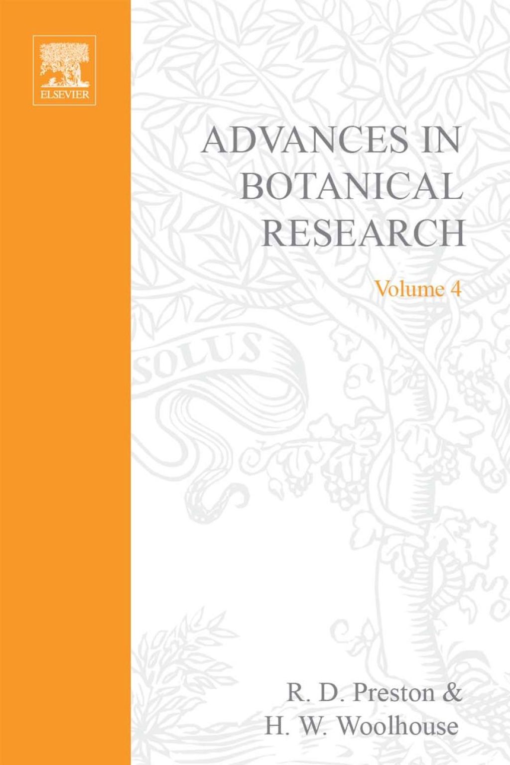 ADVANCES IN BOTANICAL RESEARCH APL  â€“ PDF/EPUB Version Downloadable