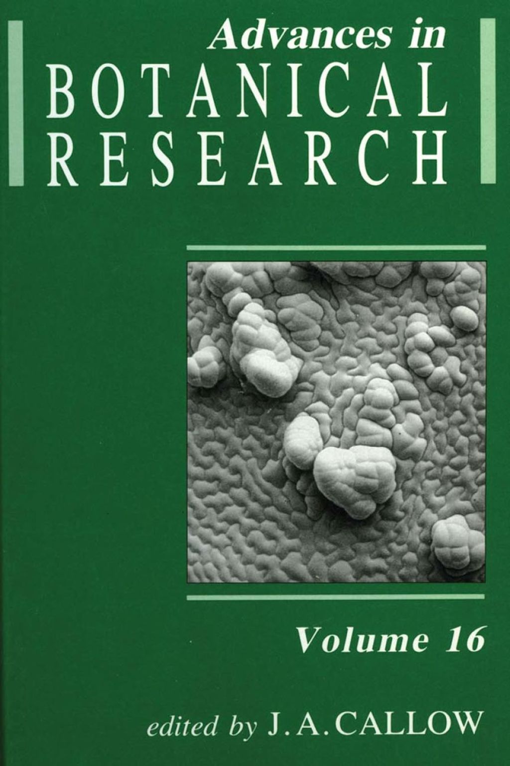 Advances in Botanical Research: Volume 16  â€“ PDF/EPUB Version Downloadable