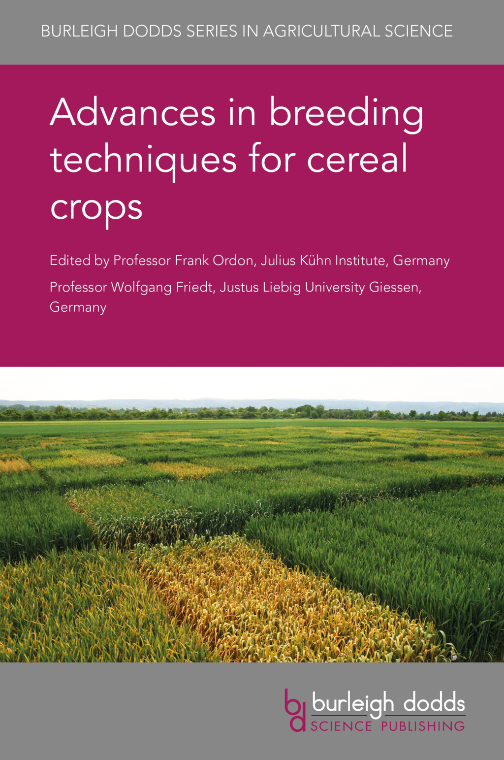 Advances in breeding techniques for cereal crops 1st Edition â€“ PDF/EPUB Version Downloadable