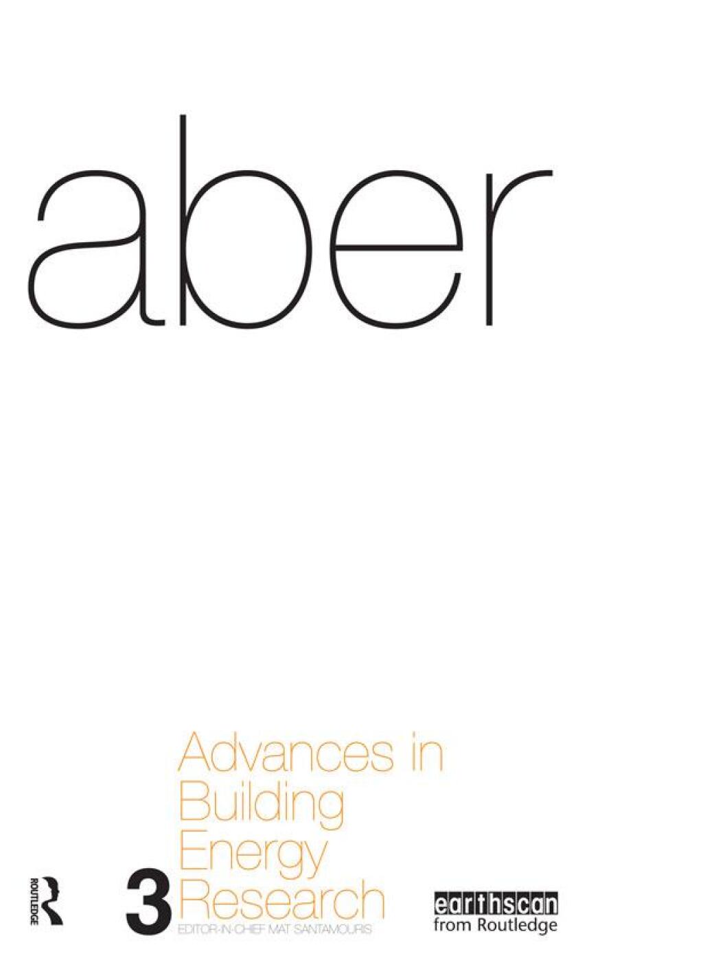 Advances in Building Energy Research Volume 3 1st Edition â€“ PDF/EPUB Version Downloadable