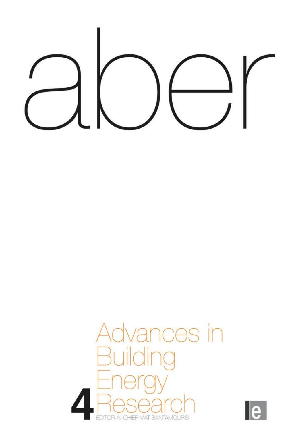 Advances in Building Energy Research Volume 4 1st Edition â€“ PDF/EPUB Version Downloadable