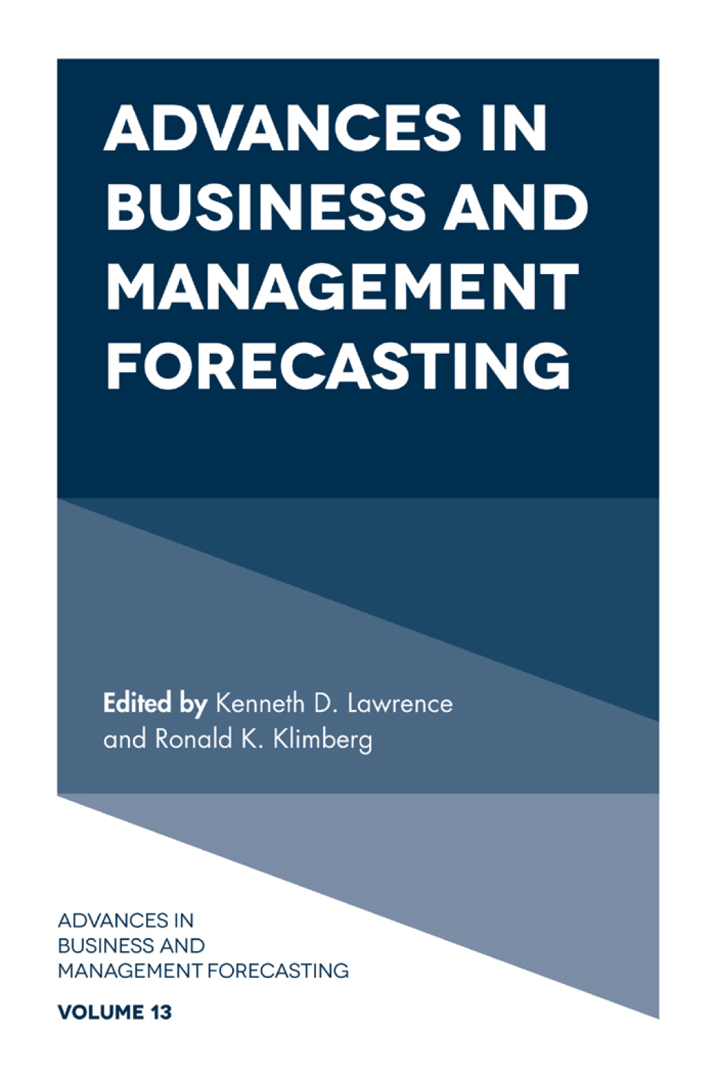 Advances in Business and Management Forecasting â€“ PDF/EPUB Version Downloadable