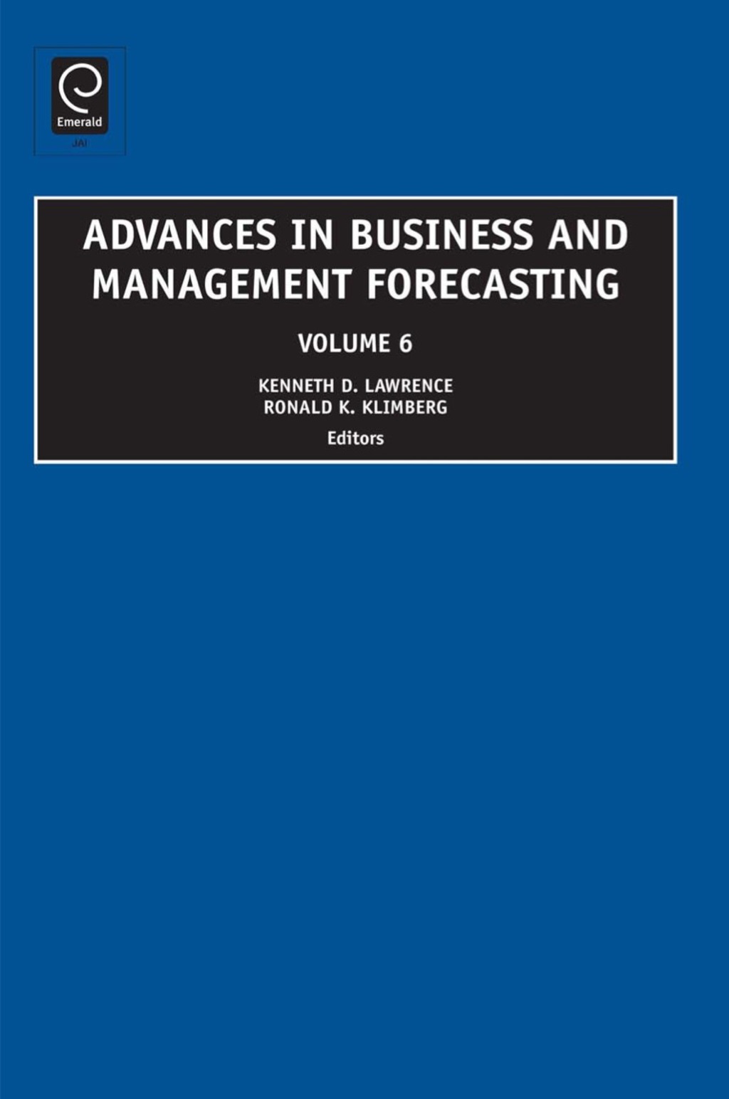 Advances in Business and Management Forecasting â€“ PDF/EPUB Version Downloadable