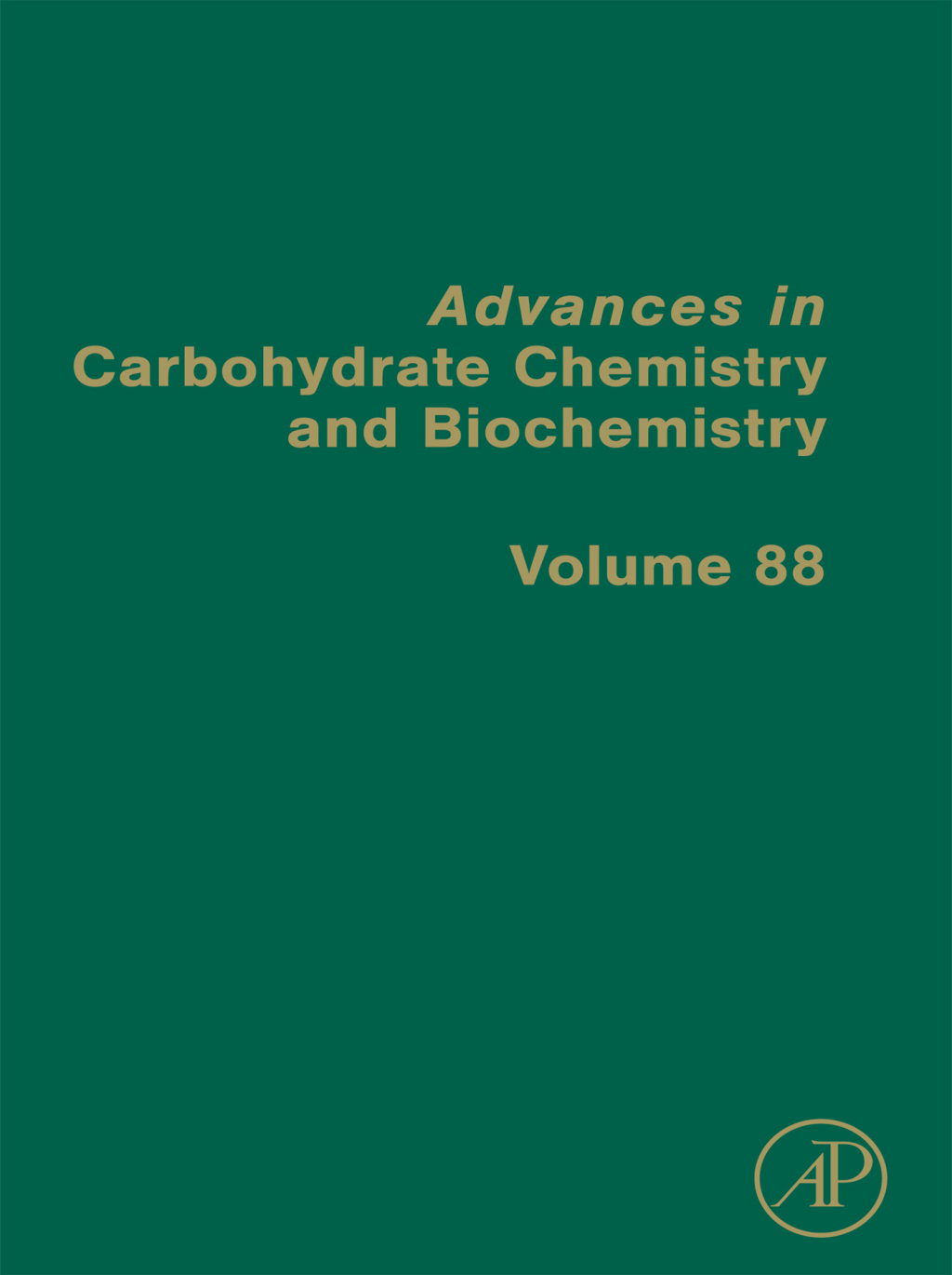 Advances in Carbohydrate Chemistry and Biochemistry â€“ PDF/EPUB Version Downloadable