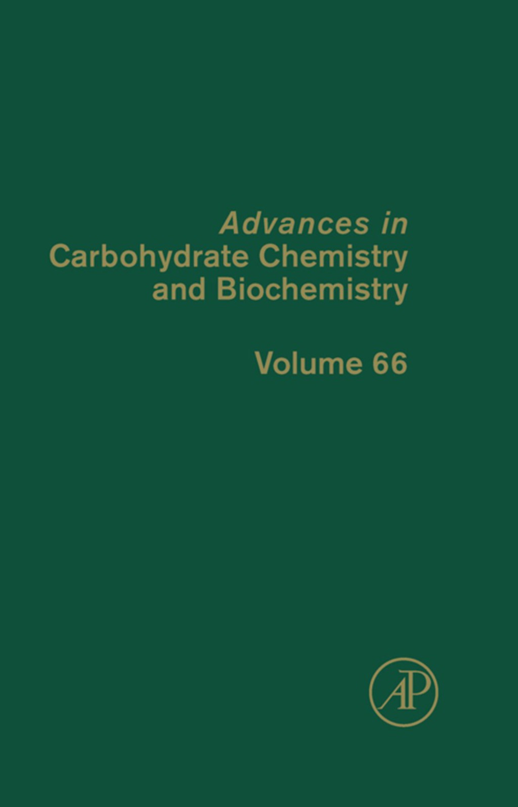 Advances in Carbohydrate Chemistry and Biochemistry â€“ PDF/EPUB Version Downloadable