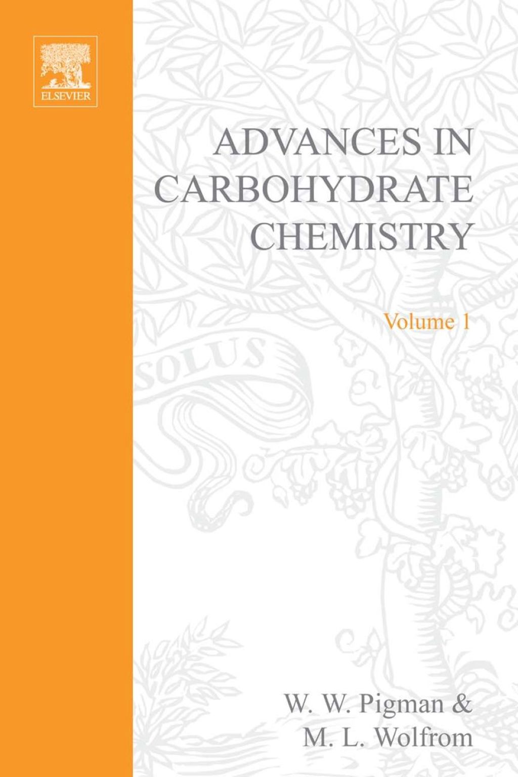 ADVANCES IN CARBOHYDRATE CHEMISTRY VOL 1  â€“ PDF/EPUB Version Downloadable