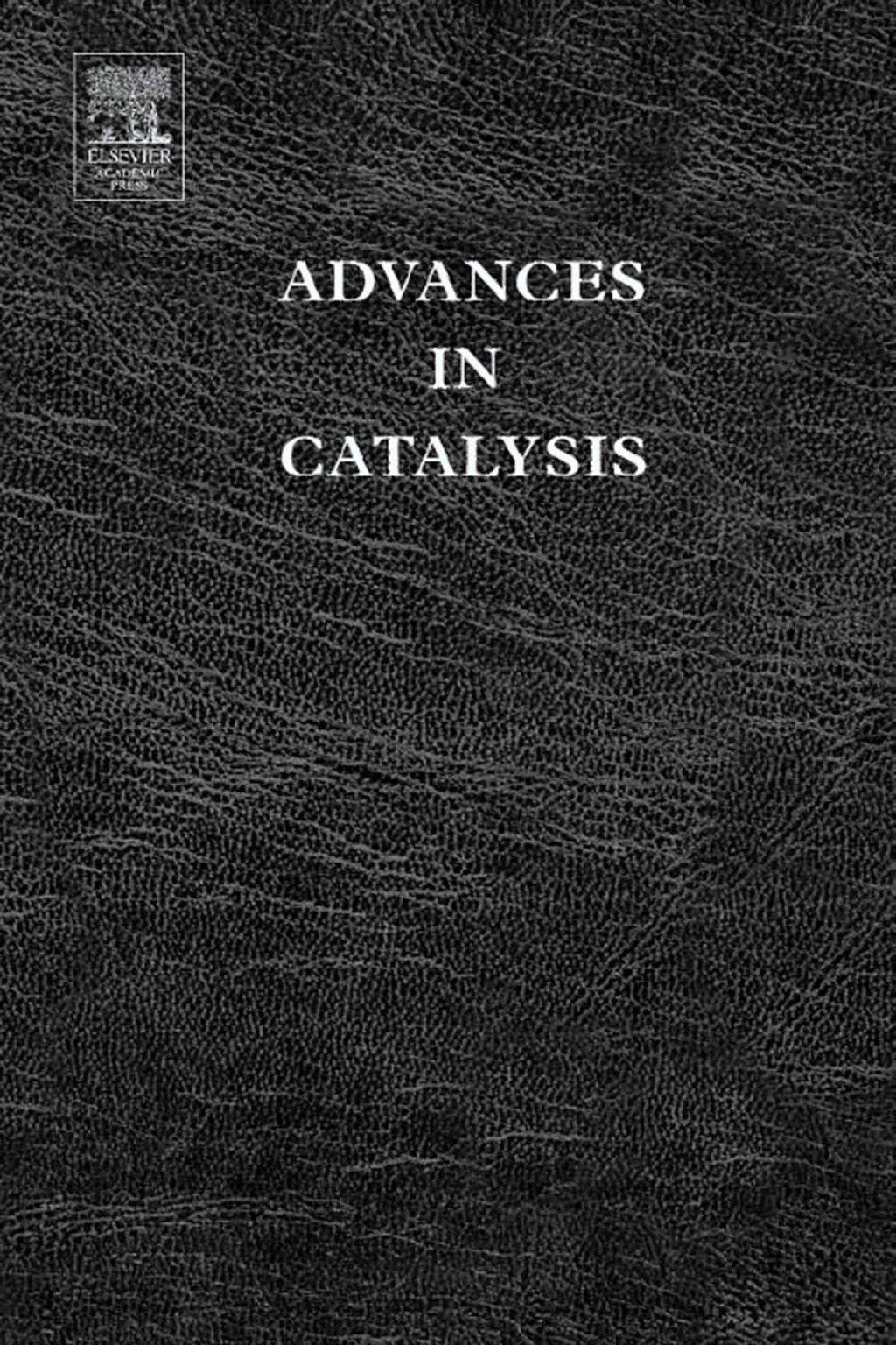 Advances in Catalysis â€“ PDF/EPUB Version Downloadable
