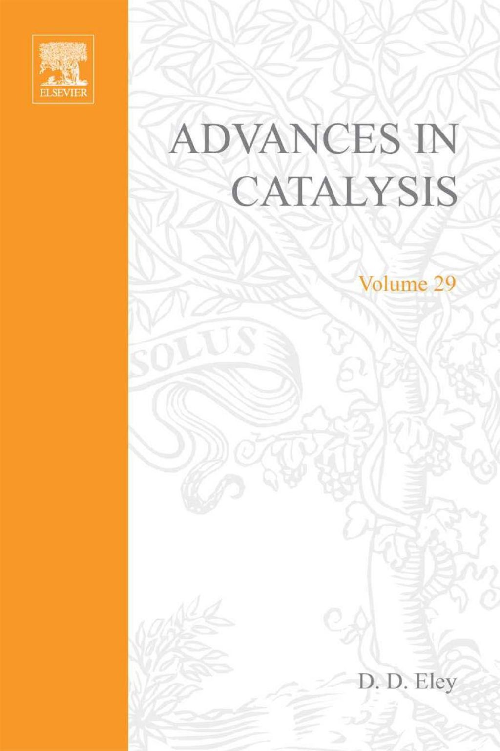 ADVANCES IN CATALYSIS VOLUME 29  â€“ PDF/EPUB Version Downloadable