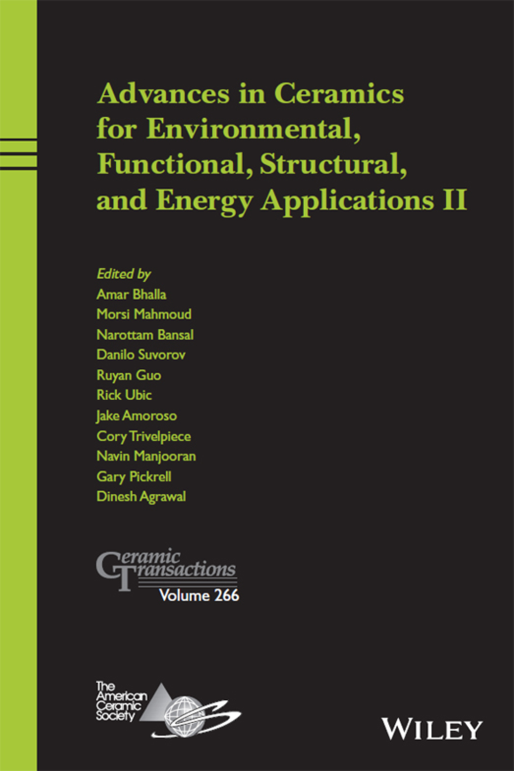 Advances in Ceramics for Environmental, Functional, Structural, and Energy Applications II, Ceramic Transactions 1st Edition â€“ PDF/EPUB Version Downloadable