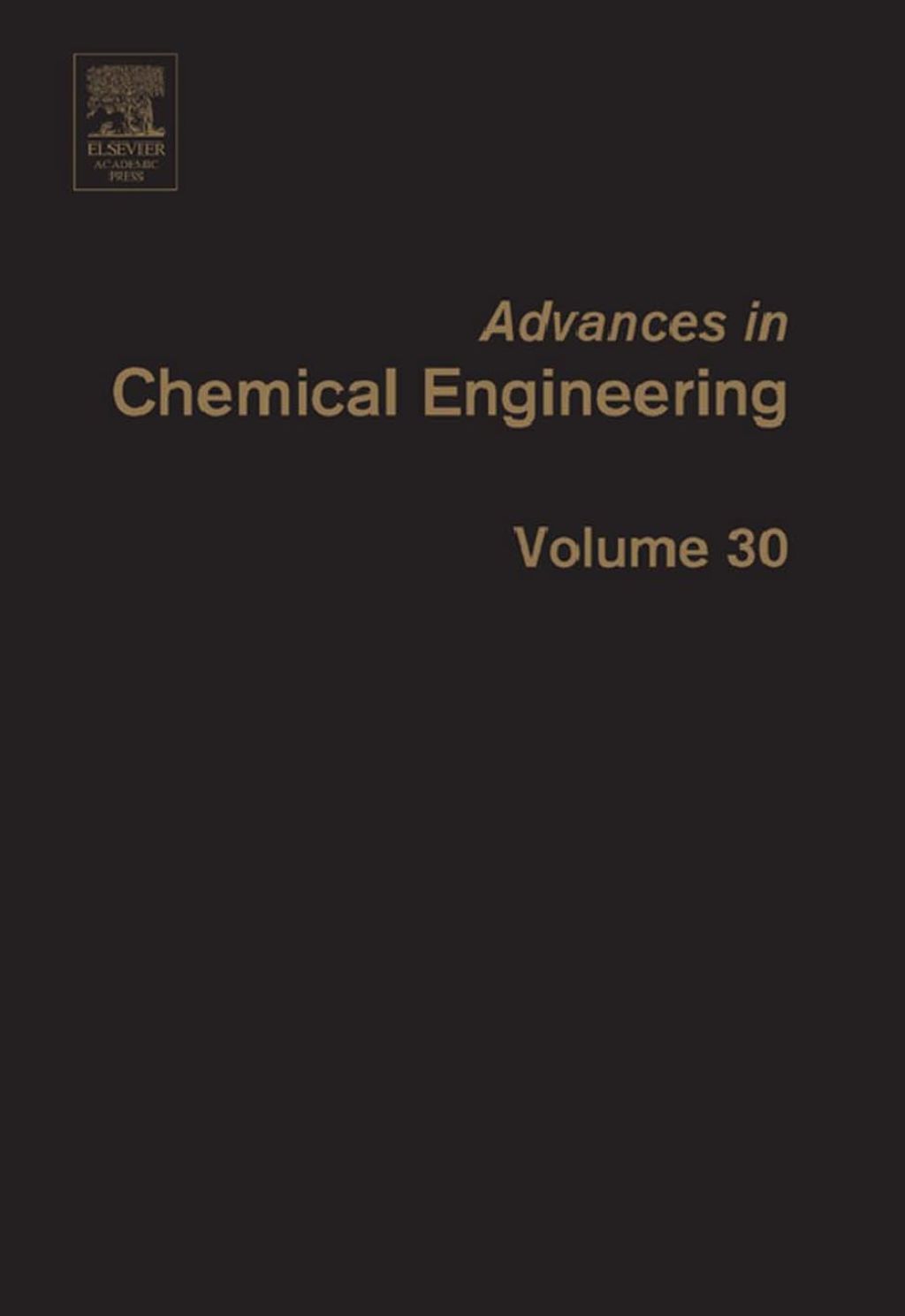 Advances in Chemical Engineering: Multiscale Analysis â€“ PDF/EPUB Version Downloadable