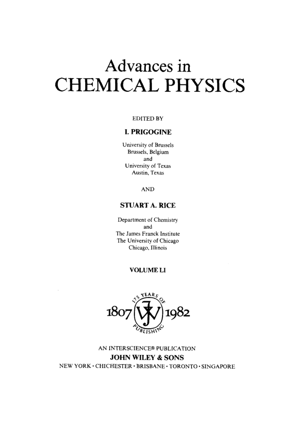 Advances in Chemical Physics 1st Edition – PDF/EPUB Version Downloadable Advances in Chemical Physics 1st Edition – PDF/EPUB Version Downloadable - Image 1