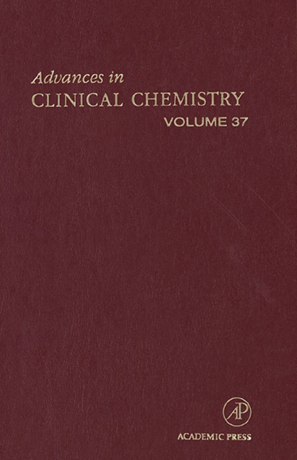 Advances in Clinical Chemistry – PDF/EPUB Version Downloadable Advances in Clinical Chemistry – PDF/EPUB Version Downloadable - Image 1