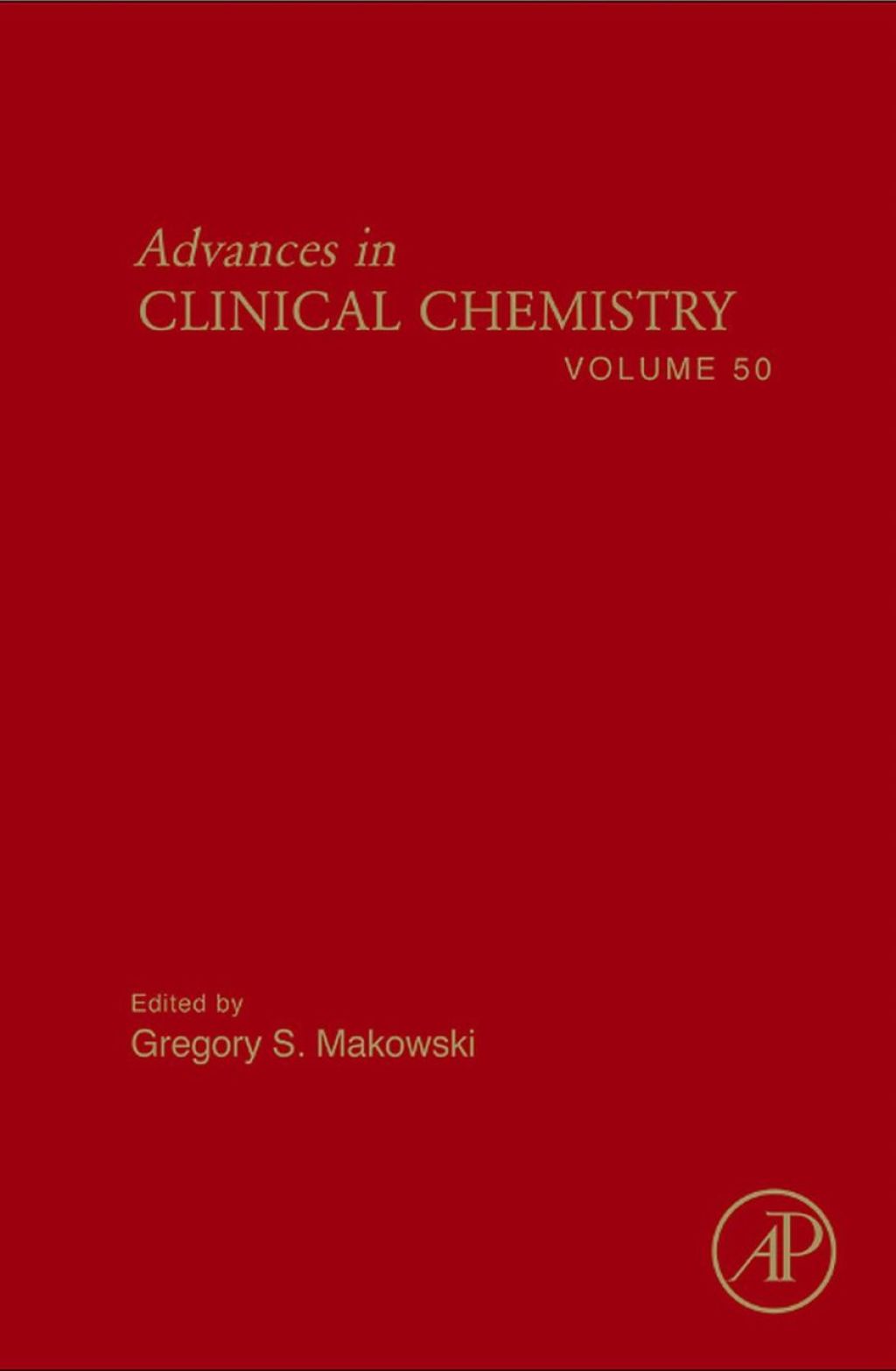 Advances in Clinical Chemistry â€“ PDF/EPUB Version Downloadable