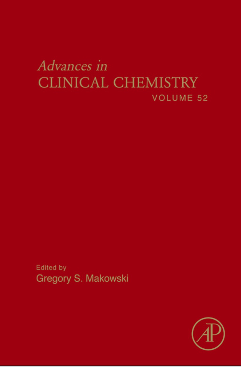 Advances in Clinical Chemistry – PDF/EPUB Version Downloadable Advances in Clinical Chemistry – PDF/EPUB Version Downloadable - Image 1
